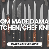 Custom Made Damascus Kitchen/Chef Knife