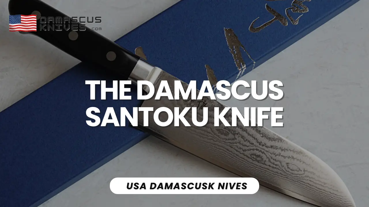 Damascus Santoku Knife